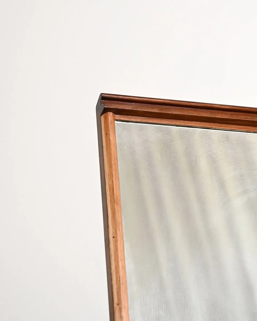 Coiffeuse scandinave en teck avec miroir, années 1960
