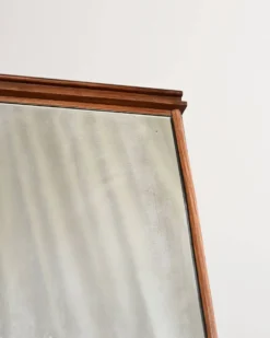 Coiffeuse scandinave en teck avec miroir, années 1960