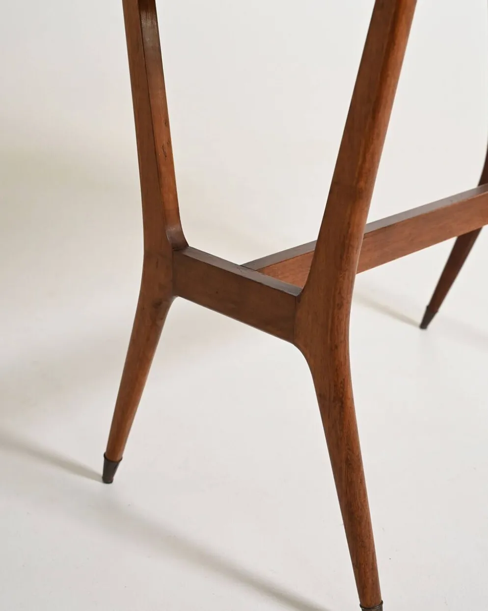 Coiffeuse scandinave en teck avec miroir, années 1960