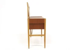 Coiffeuse scandinave en teck et en chêne, Suède, 1960