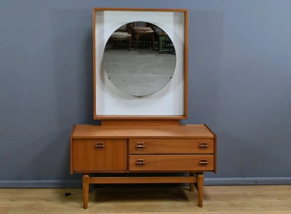 Coiffeuse Scandinave en Teck – 1960