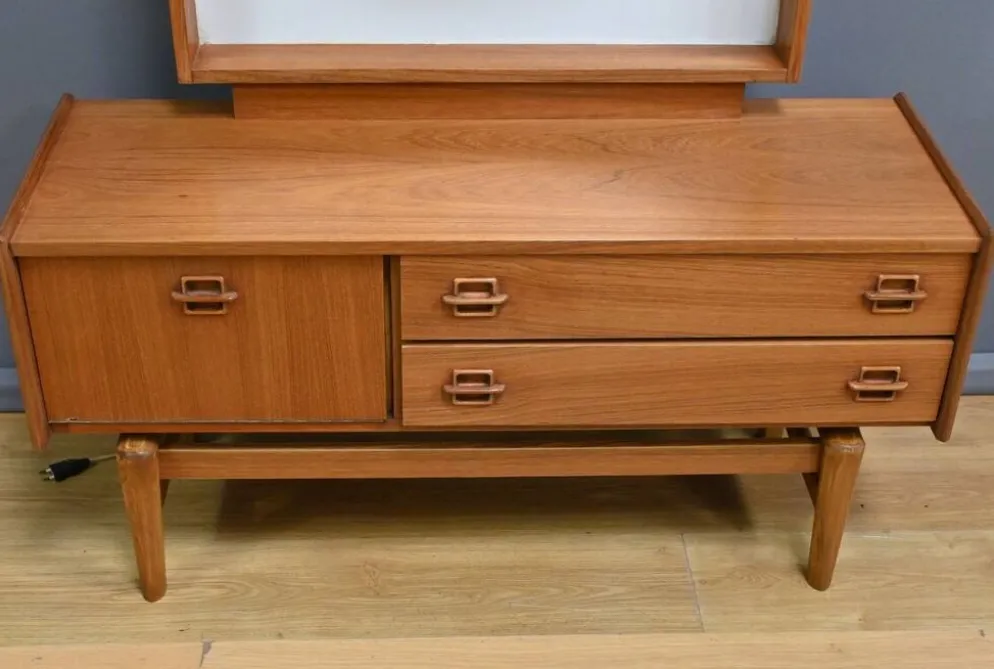 Coiffeuse Scandinave en Teck – 1960