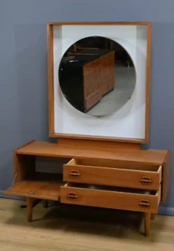 Coiffeuse Scandinave en Teck – 1960