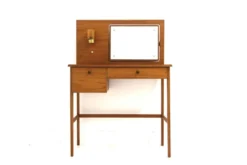 Coiffeuse scandinave en teck, Suède, 1960