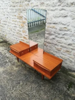 Coiffeuse scandinave en teck