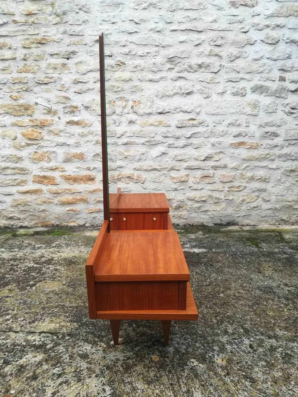 Coiffeuse scandinave en teck