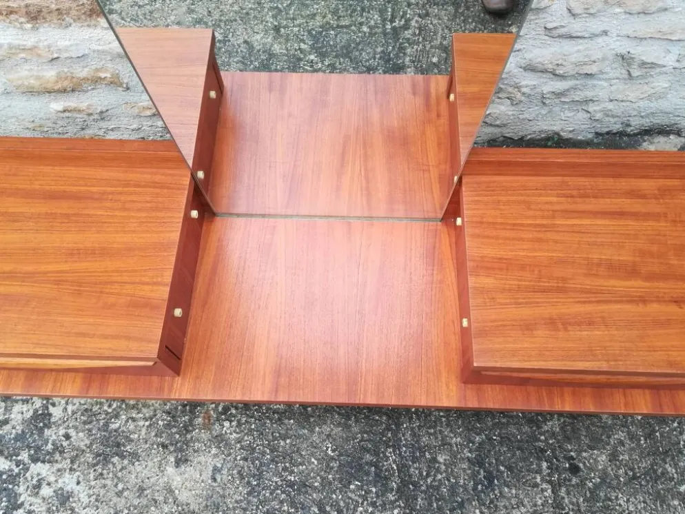 Coiffeuse scandinave en teck