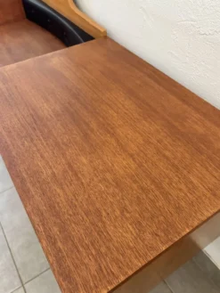 Coiffeuse scandinave vintage en teck, années 60