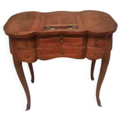 Coiffeuse style Louis XV formant table d accouchée