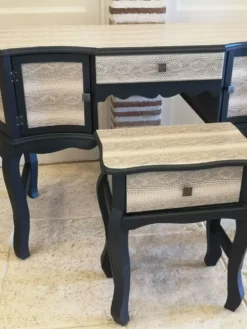 Coiffeuse & tabouret