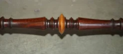 Coiffeuse Victorienne en Amboyna et Ébène Restaurée
