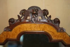 Coiffeuse Victorienne en Amboyna et Ébène Restaurée