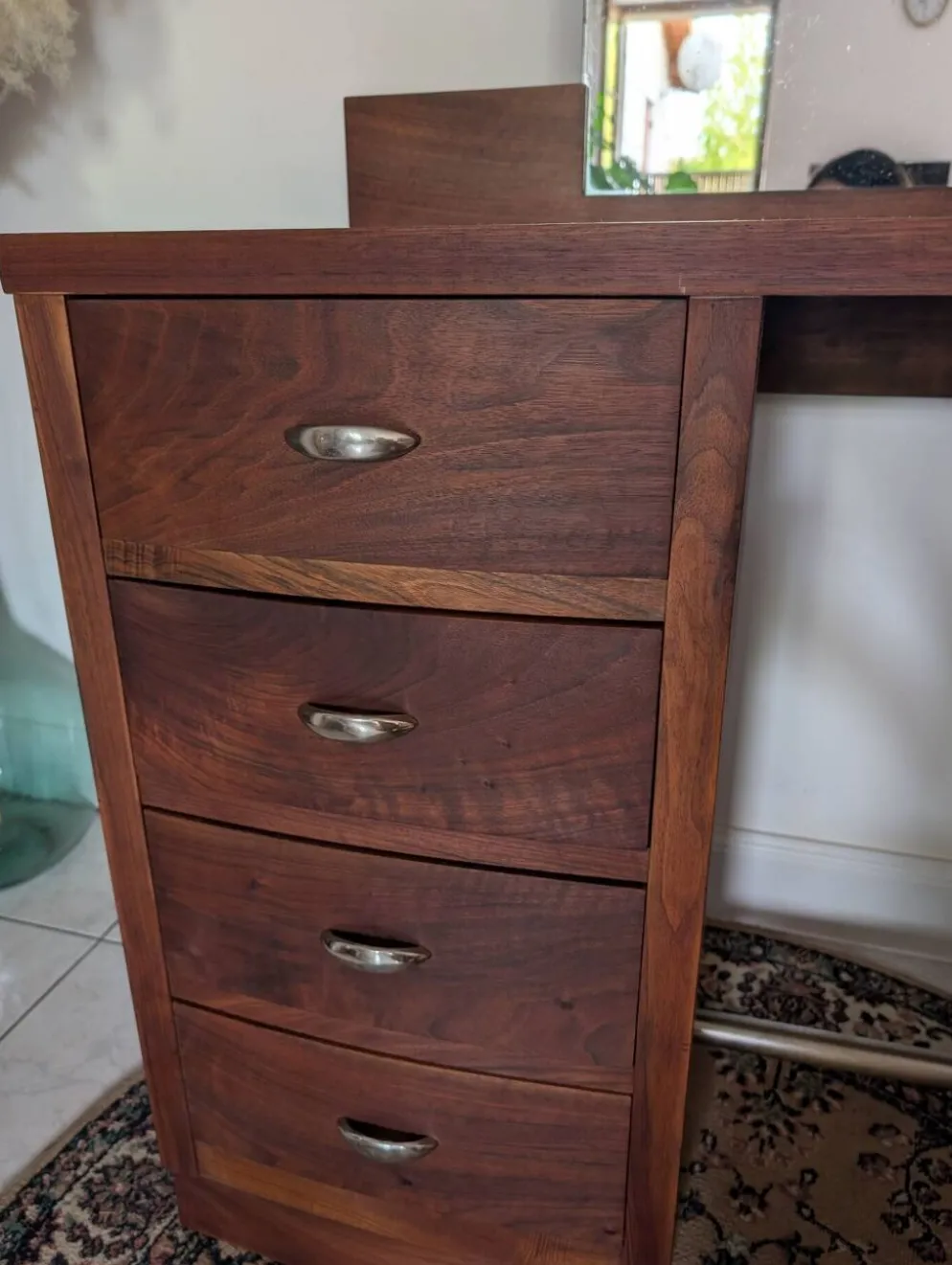 Coiffure bureau modulable rénové art déco