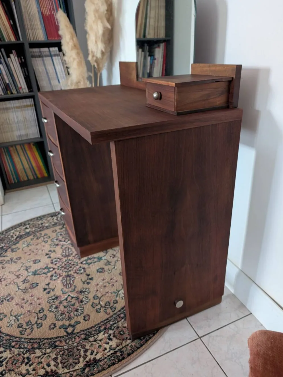 Coiffure bureau modulable rénové art déco