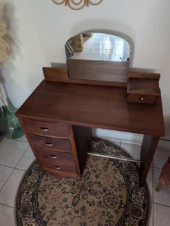 Coiffure bureau modulable rénové art déco