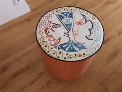 collection complète rare Jean Cocteau pour ROCHEBOBOIS (6 pièces)