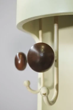 Column coat rack with umbrella stand 60s