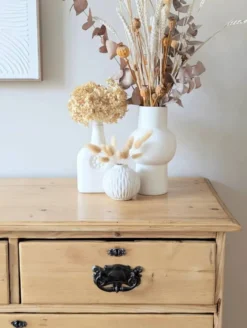 Commode anglaise antique en pin massif