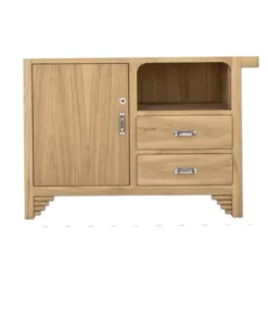 Commode art déco bois brut