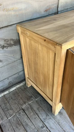 Commode art déco bois brut