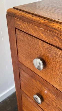 COMMODE Art Déco CHENE Massif