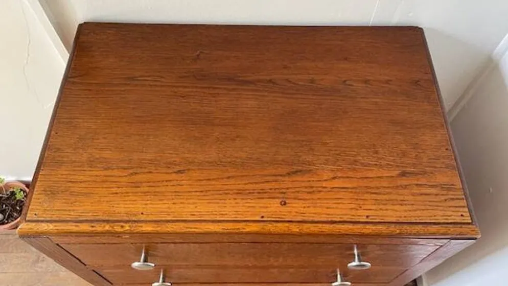 COMMODE Art Déco CHENE Massif