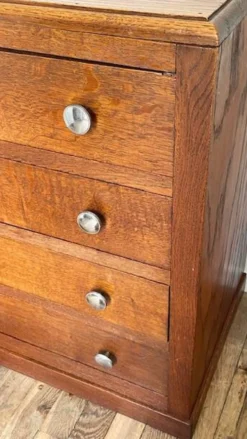 COMMODE Art Déco CHENE Massif