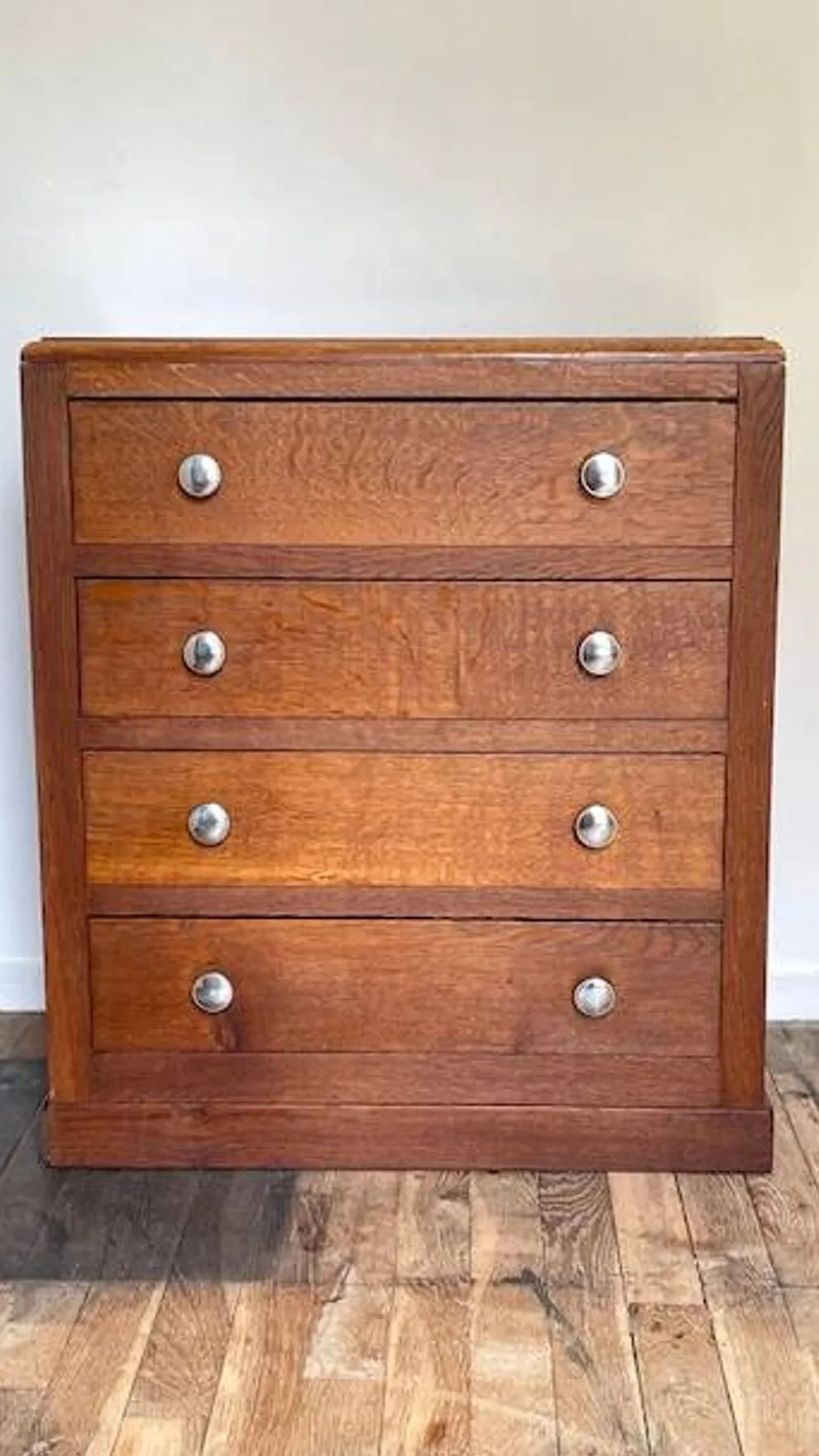 COMMODE Art Déco CHENE Massif