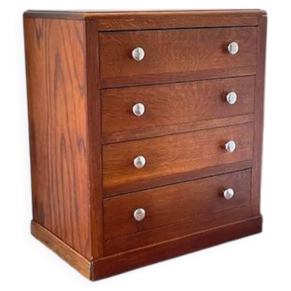 COMMODE Art Déco CHENE Massif