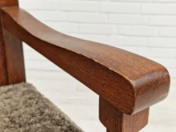Commode assise en chêne années 1950 scandinave