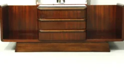 Commode avec miroir, années 1950