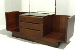 Commode avec miroir, années 1950
