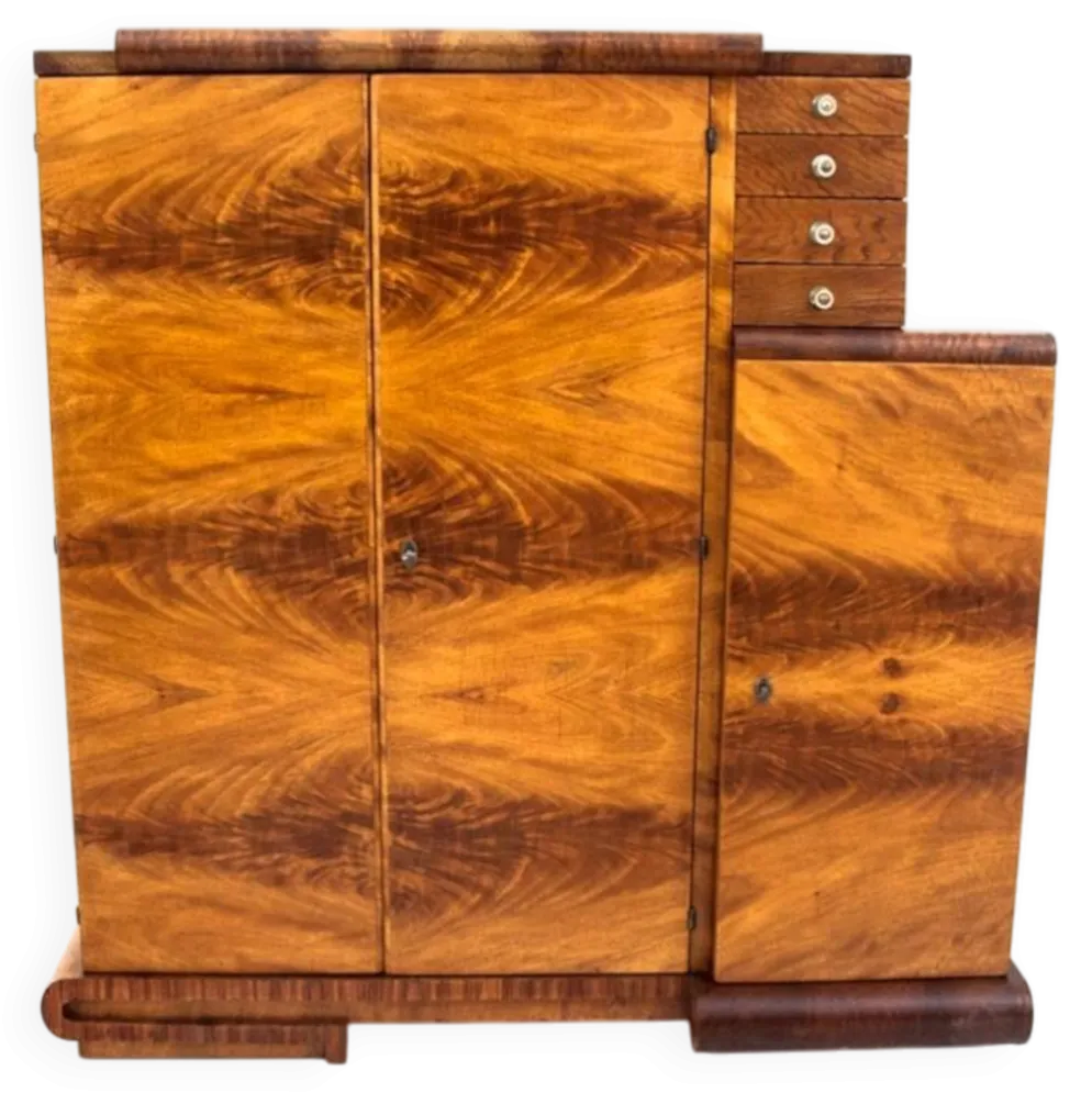 Commode - bar de style Art Déco, Pologne, années 1950.