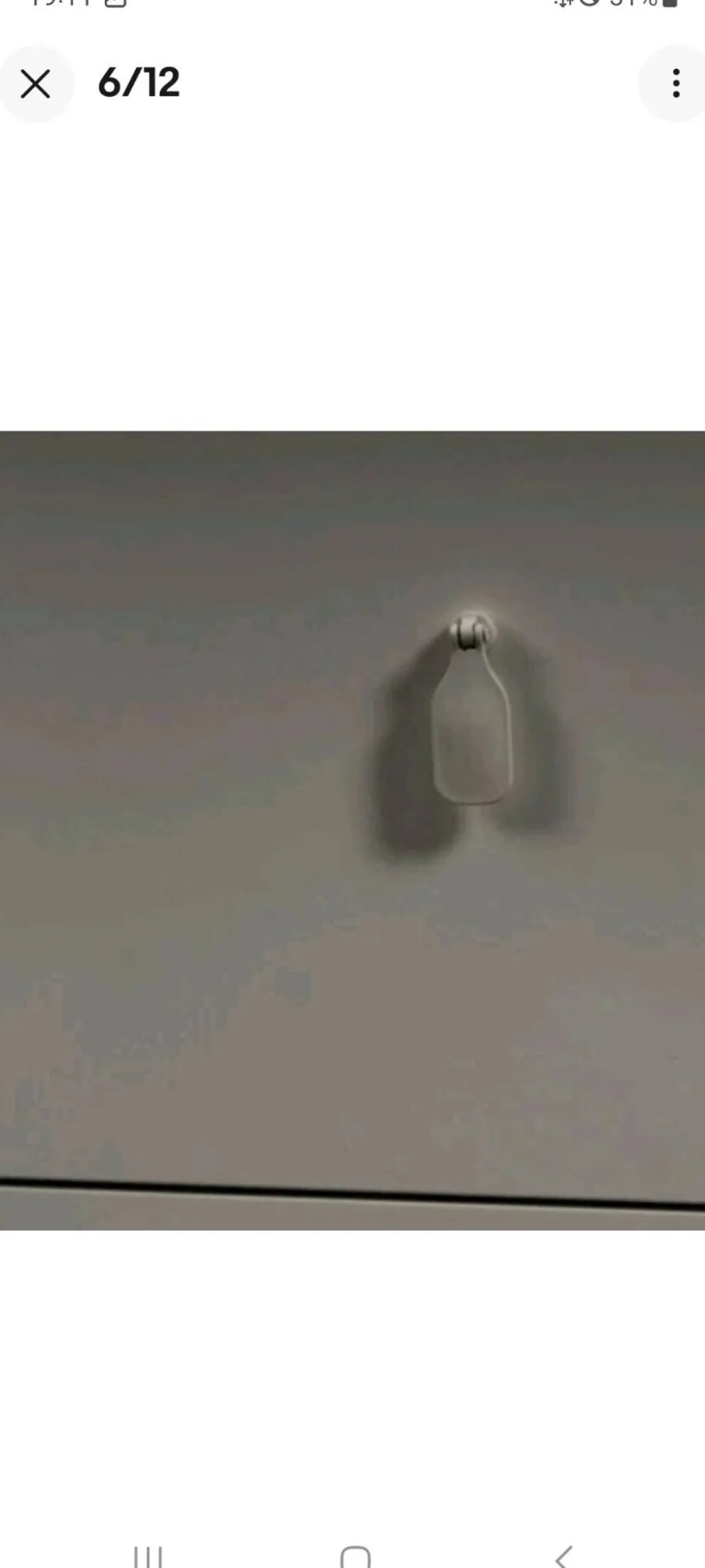 Commode blanche Magnus Eleäck pour Ikea, années 2000