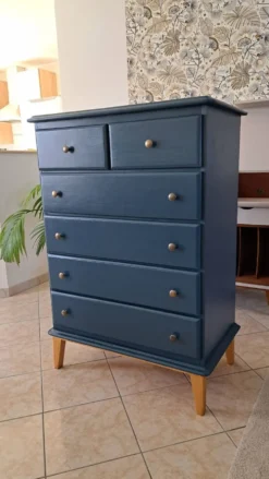 Commode bleu ganne