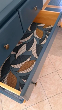 Commode bleu ganne