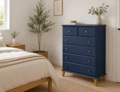 Commode bleu ganne