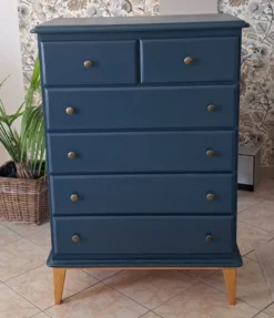 Commode bleu ganne