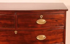 commode bombée en acajou du début du 19° siècle