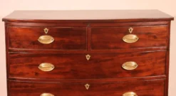 commode bombée en acajou du début du 19° siècle