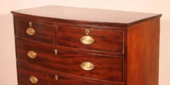 commode bombée en acajou du début du 19° siècle