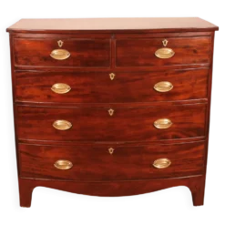 commode bombée en acajou du début du 19° siècle