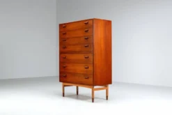 Commode Borge Mogensen en teck Soborg Mobelfabrik Danemark 1960