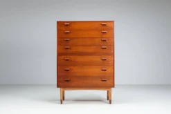 Commode Borge Mogensen en teck Soborg Mobelfabrik Danemark 1960