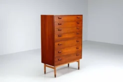 Commode Borge Mogensen en teck Soborg Mobelfabrik Danemark 1960