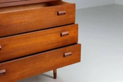 Commode Borge Mogensen en teck Soborg Mobelfabrik Danemark 1960