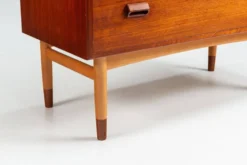 Commode Borge Mogensen en teck Soborg Mobelfabrik Danemark 1960