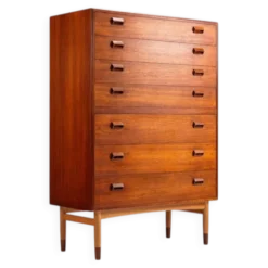Commode Borge Mogensen en teck Soborg Mobelfabrik Danemark 1960