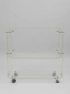 Commode / buffet en Plexiglas H84cm - vintage