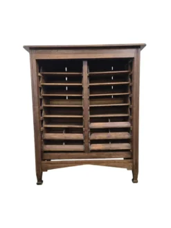 Commode/classeur/armoire de notaire vintage en bois